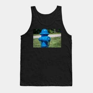 Blue Nozzle Tank Top